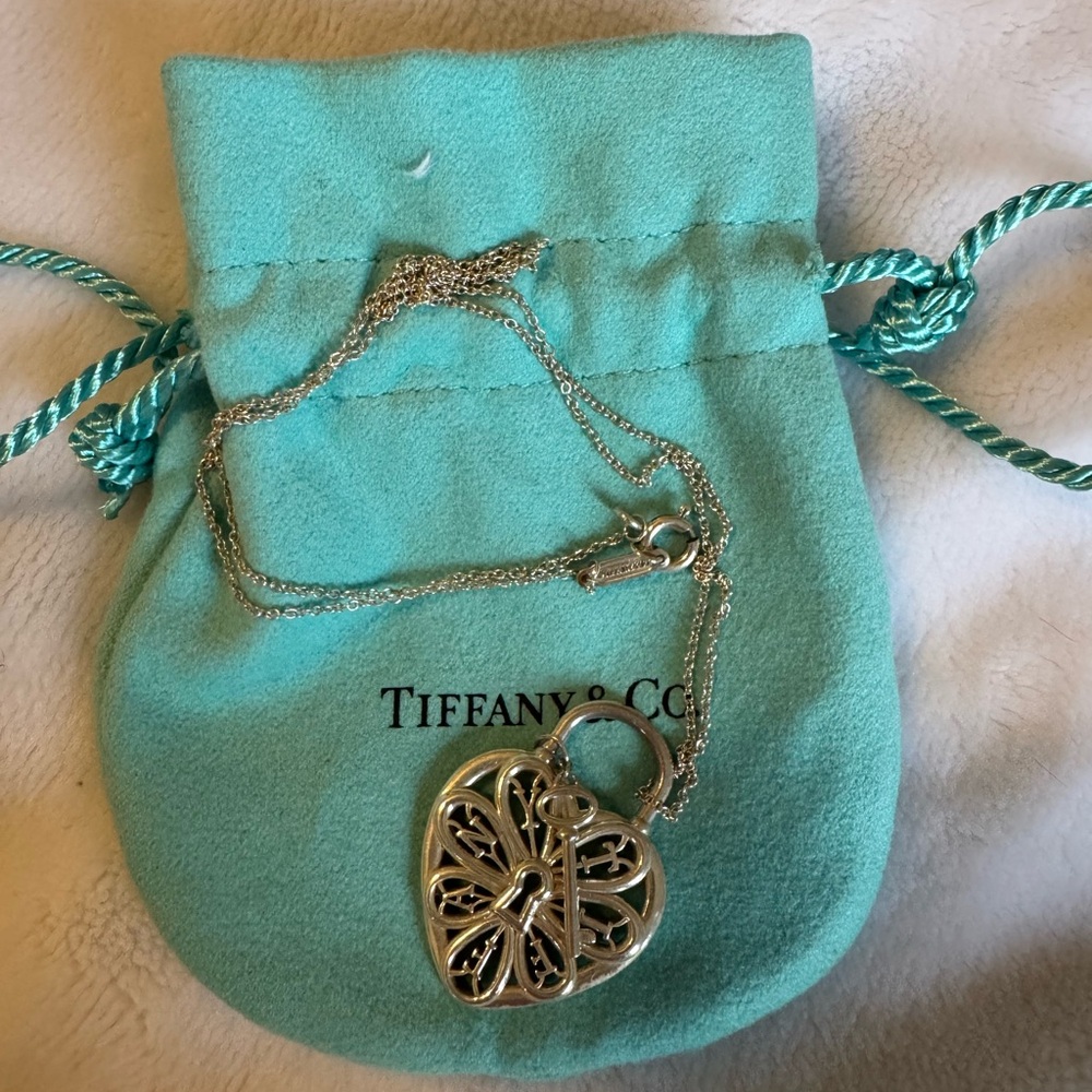 Tiffany & Co. Silver Charm Necklace